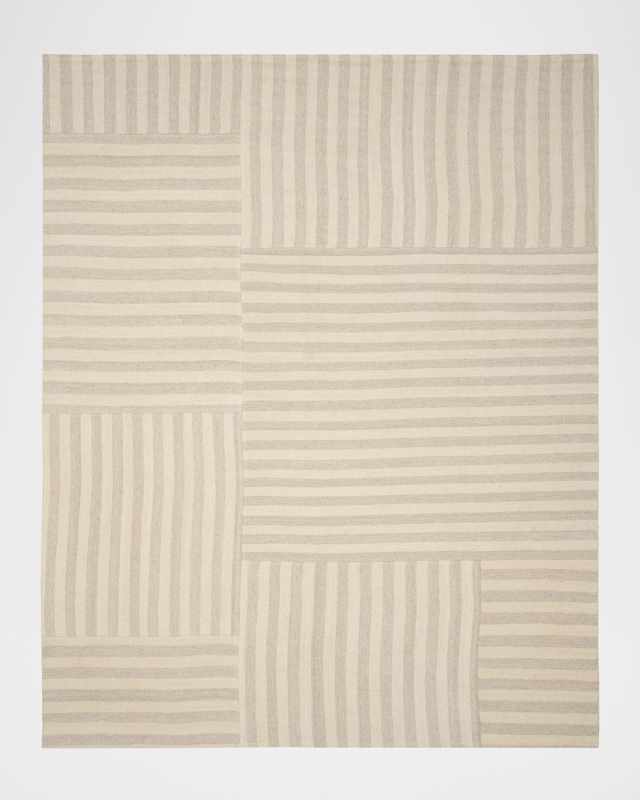 Celeste Stripe Hand-Woven Rug, 9' x 12'